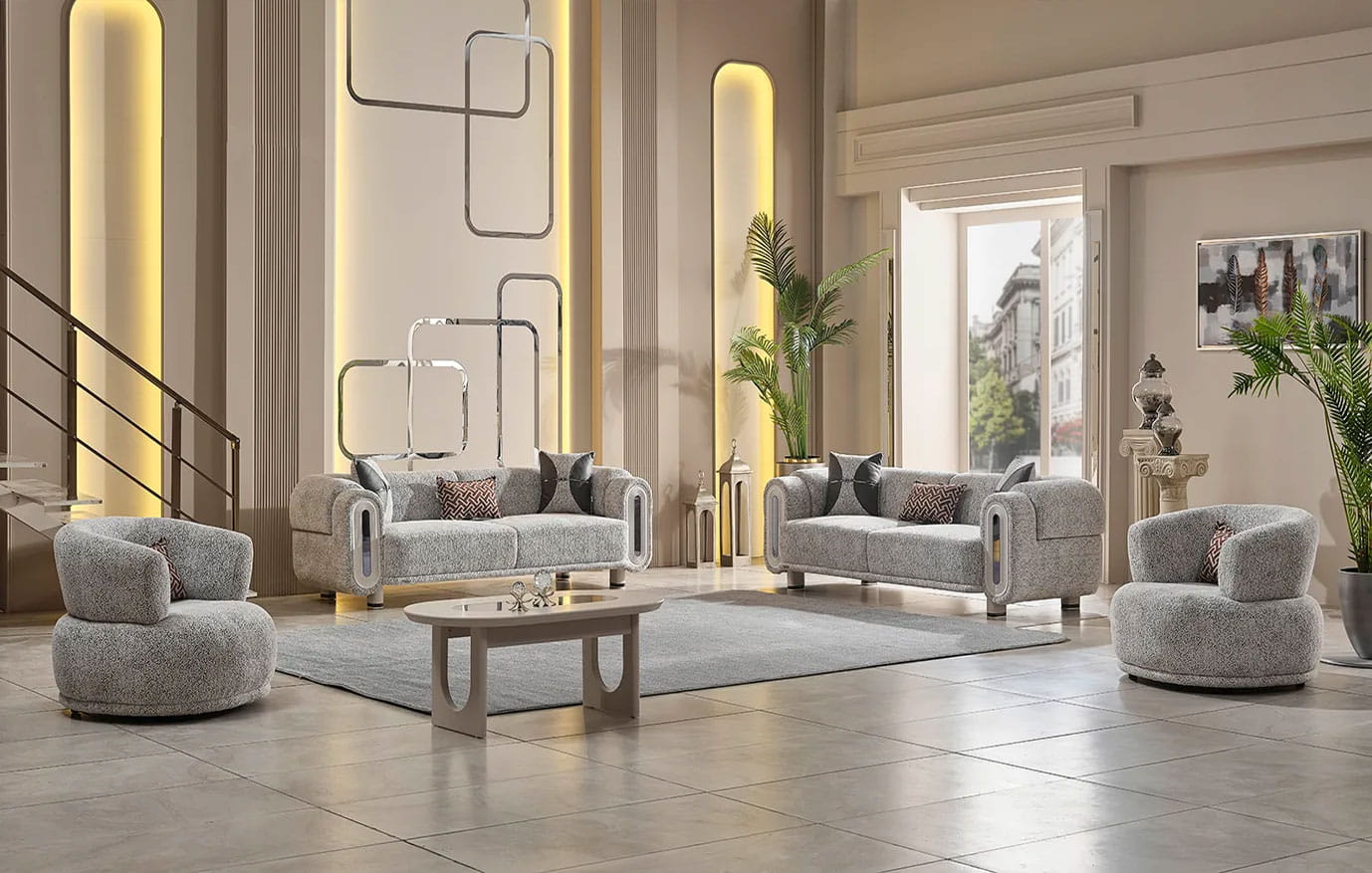 Amaan Home biedt hoekbanken, bankstellen en slaapkamer meubels in Culemborg en Enschede. Gratis bezorging. Betaalbare kwaliteit voor uw woonkamer.